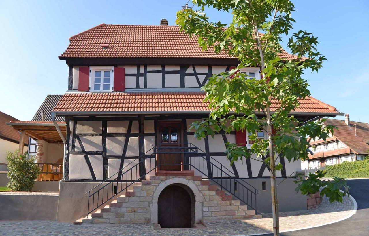 Maison 1775 Ferien Im Historischen Bauernhaus Mit Sauna, Wissembourg, Elsass Villa Ingolsheim Bagian luar foto