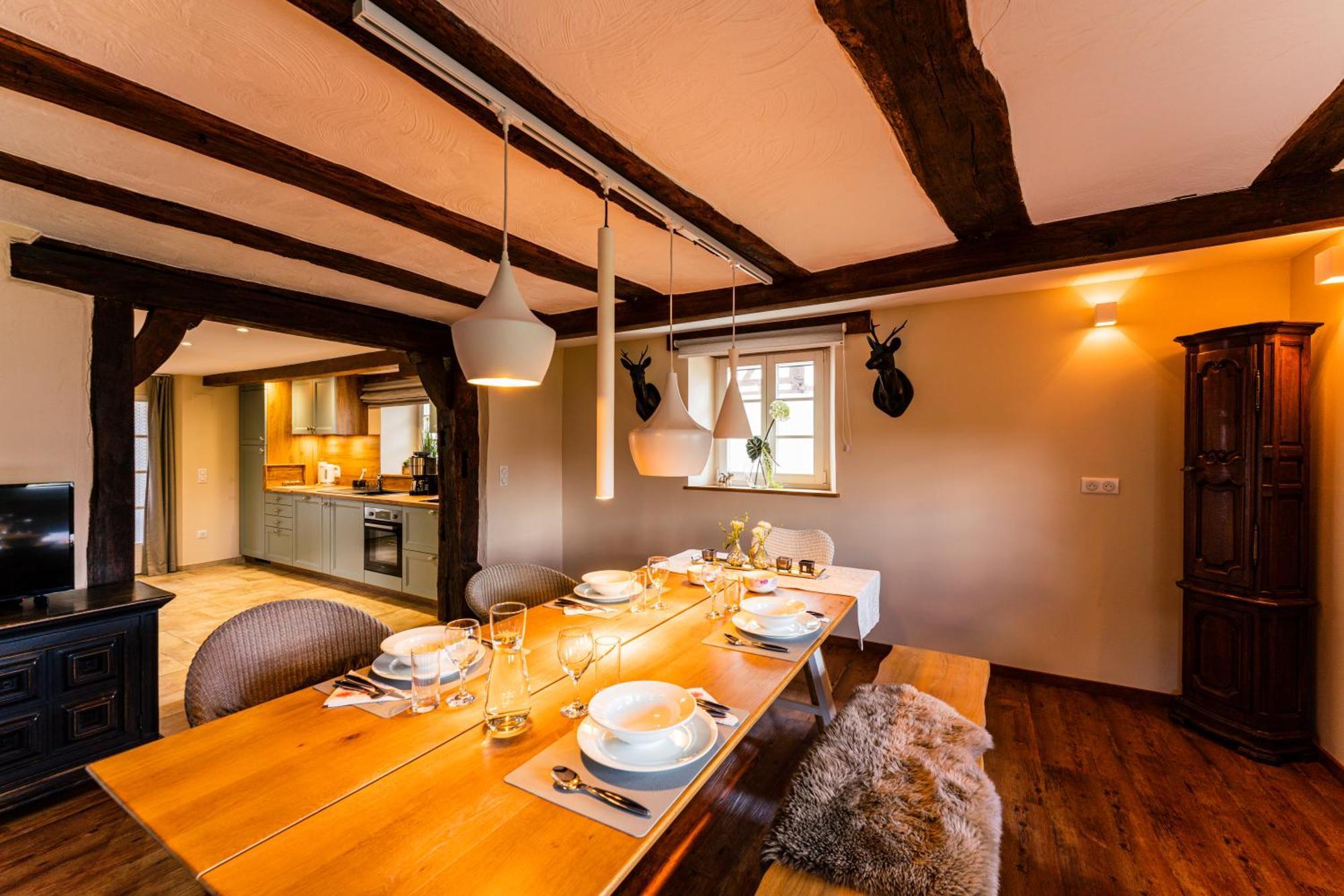 Maison 1775 Ferien Im Historischen Bauernhaus Mit Sauna, Wissembourg, Elsass Ingolsheim Bagian luar foto
